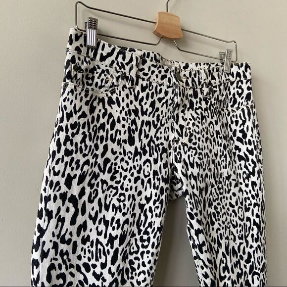 Denim & Supply Zebra Printed Skinny Jeans (Size:30) - Picture 3 of 9